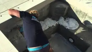 How to Pebble a Spa Pool at Hope Island
