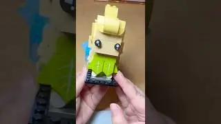 Building the Lego Tinkerbell Brickheadz #lego #legobrickheadz #disney #speedbuild #legodisney