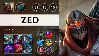 Zed ARAM - TW Challenger Patch 25.13