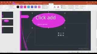 how to use Design in Ms Power P oint speak khmer | learnig Ms power point speak kh