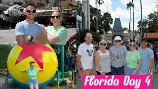 Walt Disney World Vlog 2023 | Day 4 - Hollywood Studios ! Sci-Fi Dine-In, Galaxy's Edge & Fantasmic