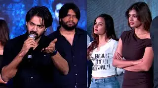 Hero Thrigun Speech at Eesha People's Blockbuster Meet | Hebah Patel | News Buzz