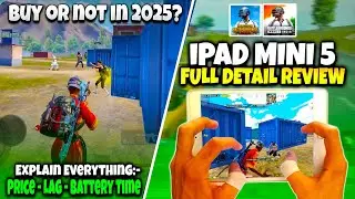 iPad Mini 5 Full Detail Review 2025 😏 Price - Lag - Battery Time - Buy Or Not in 2025 ?? Pubg Test!!