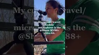 My favorite podcasting travel microphone!