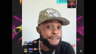Ackeam tells the ladies to normalize, letting go 🚶‍♀️ 👌#tiktok #tiktokers #jamaica #viral #live 