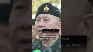 Fake police station and uniforms found in Cambodian scam centre
