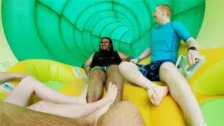 [HD] Puihi Round Raft Ride - Volcano Bay Orlando, FL