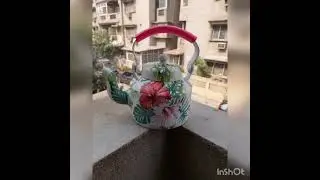 decoupage kettle work