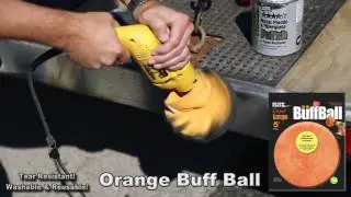 Flitz Orange Buff Ball