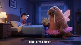 Si Wally Walrus: Ang Pumalit sa Tooth Fairy (Kwentong Pambata) 🧚&zwj;♂️🦭