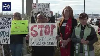 Faith leaders, environmental groups push back on proposed homeless campus