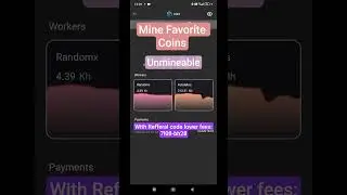 Favorite Coins Mining GPU CPU Mining Earn Daily #mininggpu #mining #gpuminer #gpu #cpu #unmineable