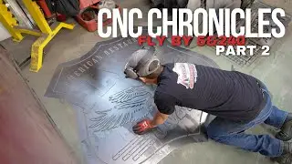 CNC Sign Project | Part 2: Finishing the Fly by 5&240 Sign