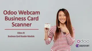 Odoo Webcam Business Card Scanner