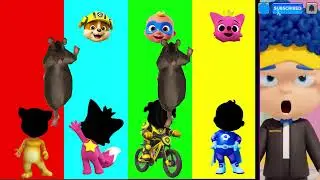 Wrong eyes👀 NEW EPISODES/ Sheriff Labrador x Rocky & BabyBoss Puzzle Wrong HeadsEYE PUZZLE WORLD