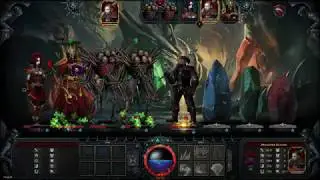 Iratus: Part 2, Lich King party vs Monster hunter boss. ( No commentary )
