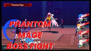 Persona 3 RELOAD Phantom Mage Boss Fight Floor 82