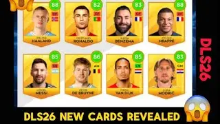 DLS26 NEW CARDS REVEALED 🔥 | Full Player Update & Stats
