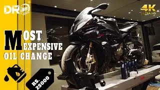 Most Expensive Oil Change of Pakistan | BMW S1000rr | DrMotovlog