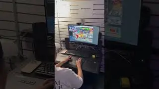 Black- C jogando  KOF 98 e sendo filmado no Estados Unidos