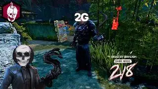 Double Resident Evil Killer Nemesis & Wesker gameplay 2v8 || Dead by daylight