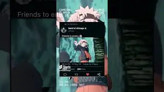 N aruto & Sa su ke 😈#anime #naruto #sasuke