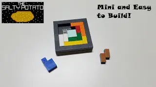 Lego Stop Motion Tutorial - Tetris Puzzle  (Mini)