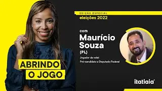 ABRINDO O JOGO, COM MAURICIO SOUZA:  'EU ME POSICIONEI E ISSO ME JOGOU NA POLÍTICA'
