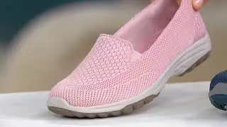 Skechers Mesh Twin Gore Washable Slip-On Shoes - Reggae Fest 2.0 on QVC