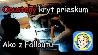 Presk&uacute;mavam opusten&yacute; kryt ako z FALLOUTU pythonadv 🏚