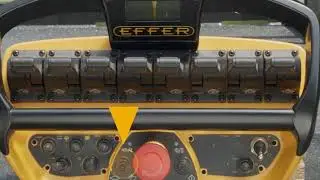 How to work remote control features on an Altec EC505 6S+3S FG - Effer crane?
