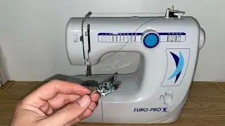 Euro-Pro 464XC Sewing Machine: Replacing The Presser Foot