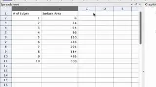 Geogebra - Surface Area and Quadratics Part 1