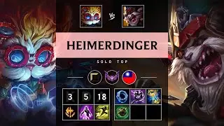 Heimerdinger Top vs Kled - TW Master Patch 25.16