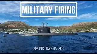 Military Firing in Simon's Town Harbor - Sea Search Sound Library