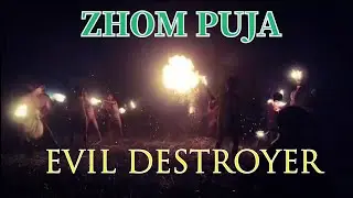 Zhom ! Evil spirit destroyer! Traditionally followed culture ! Jangda l! Tawang ! Arunachal pradesh