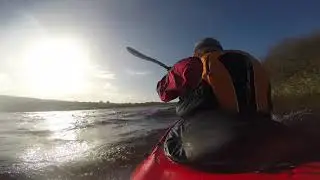 Kayaking Ireland: Lough Doon in Storm Aidan
