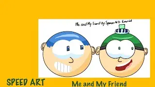 SPEEDPAINT Season 1 Episode 2: Emerald Emperor (Me) and My Friend