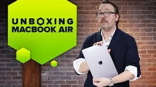Unboxing the 2018 MacBook Air