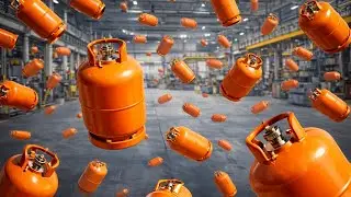 Expert Craftsmanship: Unveiling the Process of Premium Stove Creation from Gas Cylinders 
