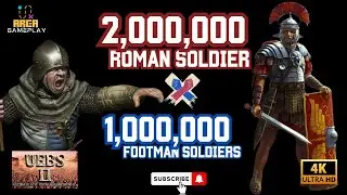 2 MILLION ROMAN SOLDIERS VS 1 MILLION FOOTMAN SOLDIERS/ WHO WILL WIN THIS FIGHT? UEBS 2 WARZONE