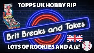 TOPPS BASEBALL UK HOBBY BOX!  GREAT BRITISH BREAK OFF!