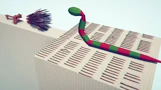 GIANT SNAKE & 100x SNAKES vs EVERY GOD - Totally Accurate Battle Simulator TABS