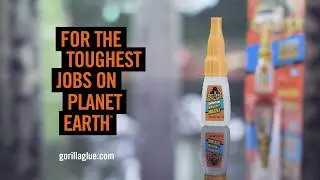 Gorilla Super Glue Brush and Nozzle - Fast Setting Super Glue
