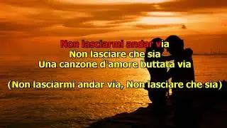 Vasco Rossi - Una canzone d'amore buttata via KARAOKE (Con cori)