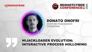 Red Hot Cyber Conference 2024 - Speech di  Donato Onofri, Senior Red Team Engineer di Crowdstrike