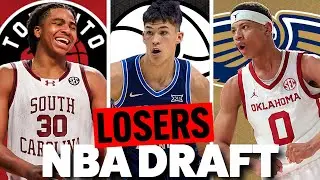 Losers of the 2025 NBA Draft #nbadraft #nba #nbabasketball #basketball #nbapodcast #sportsnews