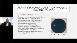SID Webinar with AKHAN - Towards Diamond Based Devices and Protective Coatings