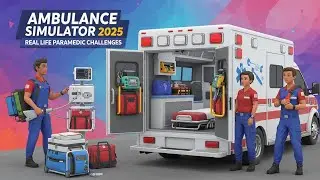 Ultra Realistic Ambulance Simulator 2025 | 4K Next-Gen Emergency Rescue & 3D Driving Gameplay