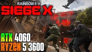 Rainbow Six Siege X | RTX 4060 | RYZEN 5 3600 | 1080p